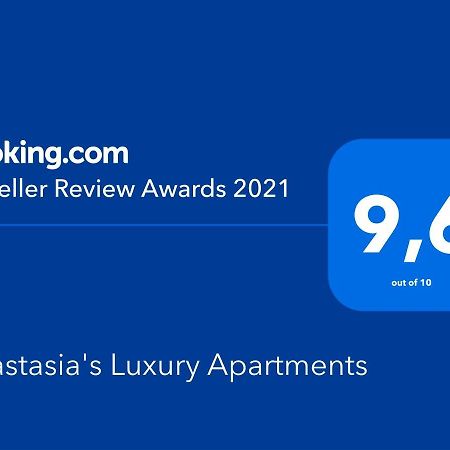 Anastasia'S Luxury Apartments Hriszí Aktí Haniá Kültér fotó