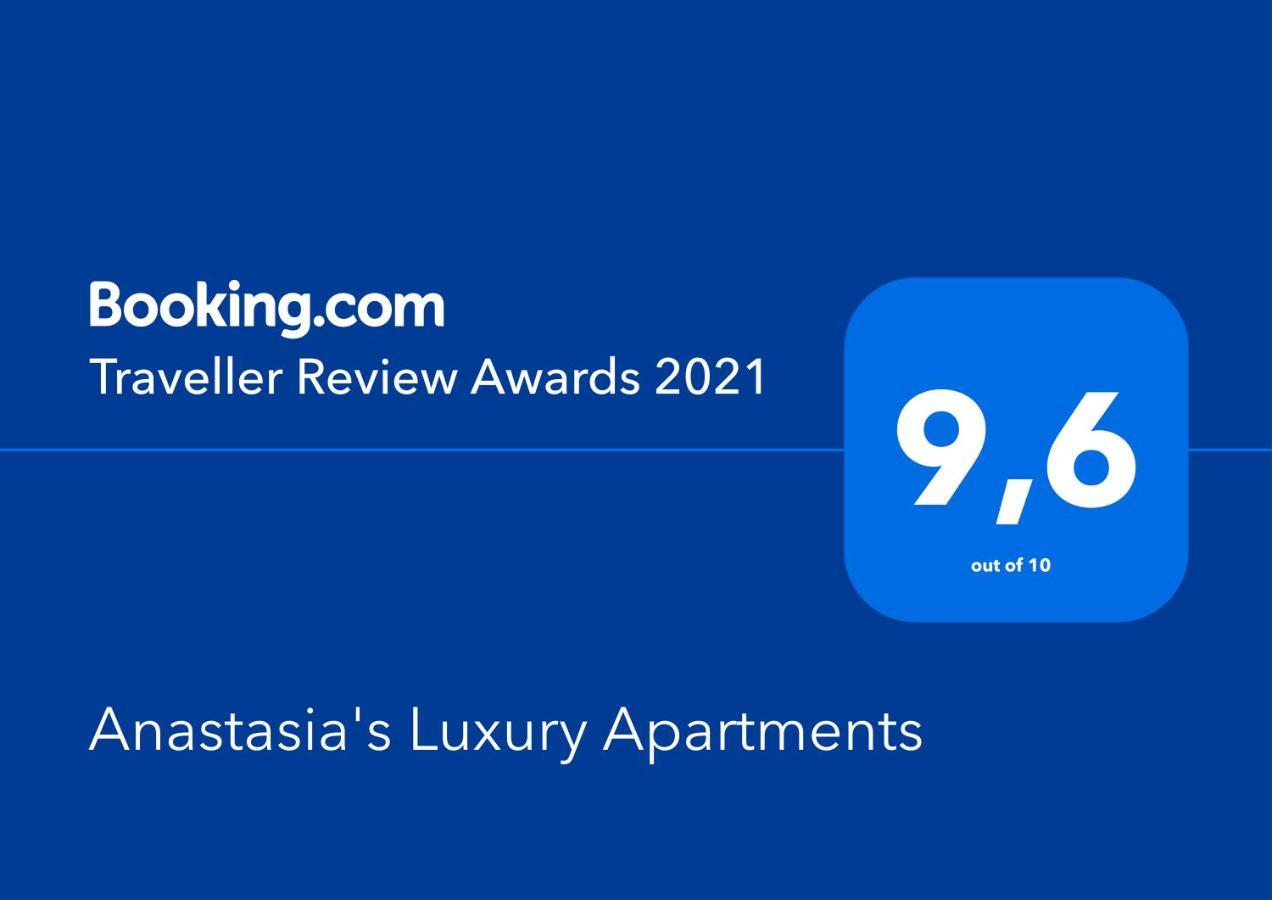 Anastasia'S Luxury Apartments Hriszí Aktí Haniá Kültér fotó